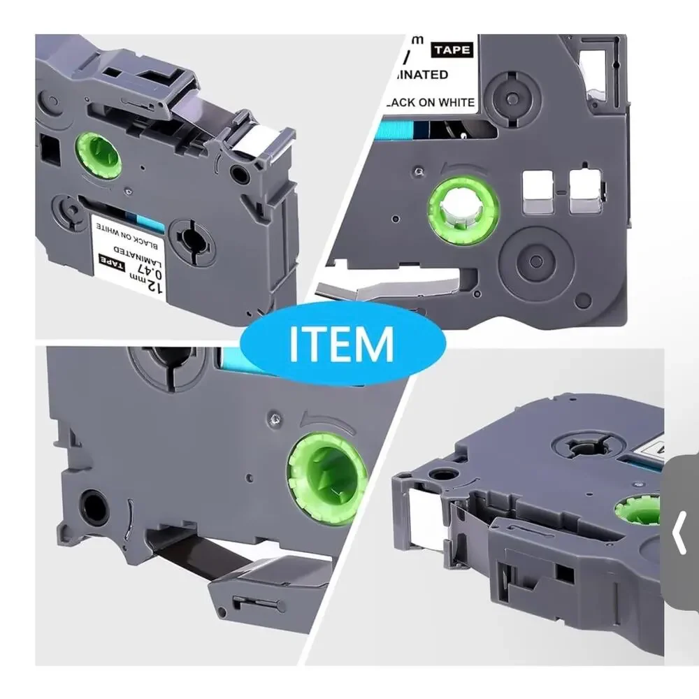 NEW‎ SEALED 9 TZc-231 Compatible Label tape Replacement for Brothers TZe-231
